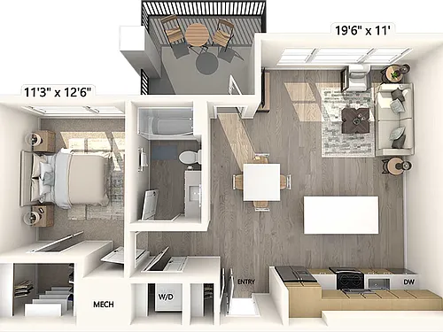 Floor plan A6c