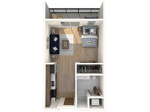 Floor plan Studio