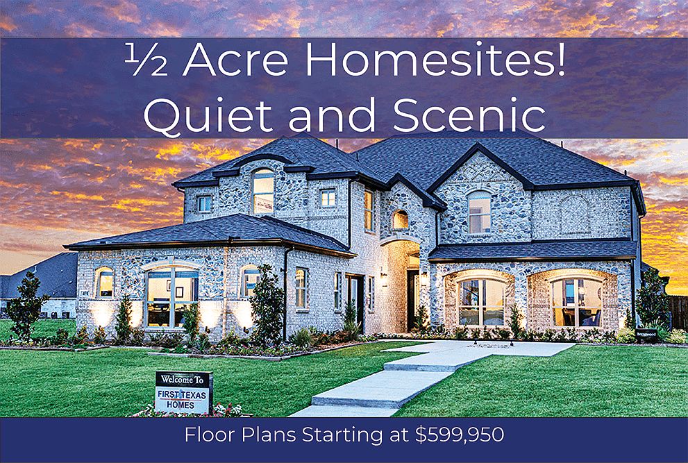 Broadmoor Estates by First Texas Homes in Ovilla TX Zillow