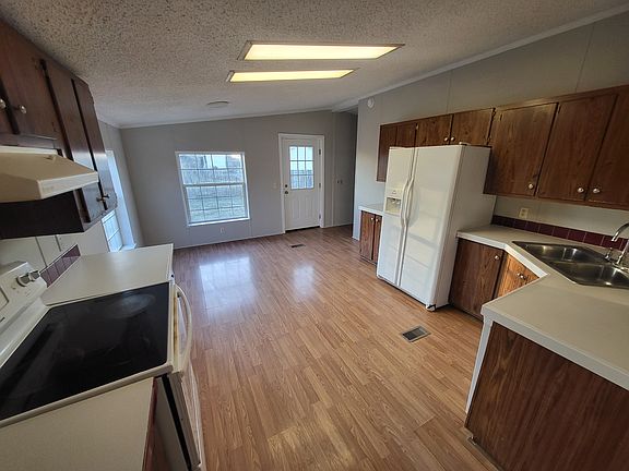 Kitchen view from living room.