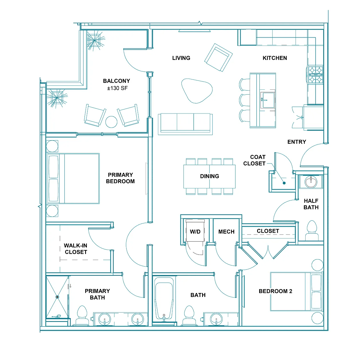 Floor plan Garnet
