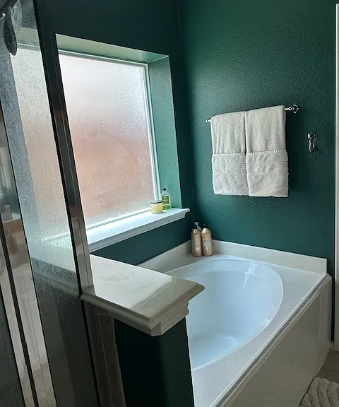 primary bathroom.