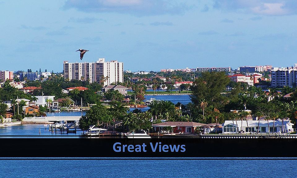Beautiful intracoastal view