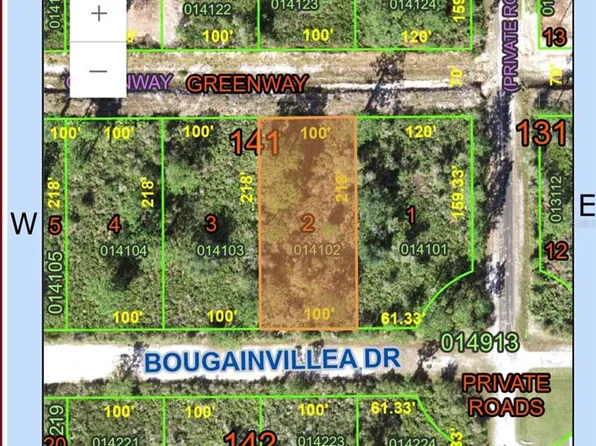 0 BOUGAINVILLE DRIVE LOT 2, INDIAN LAKE ESTATES, FL 33855