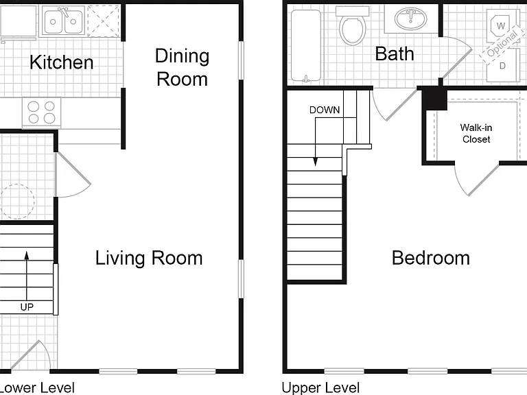 The Pointe At New Town - Ashbury - 1 Beds - 1 Baths - 768 Sq. ft.