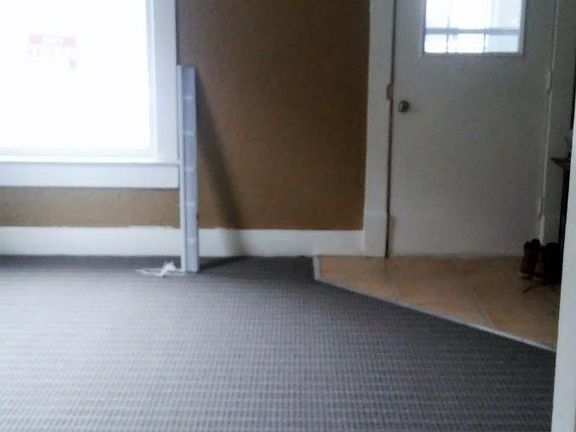 Tile entry with Large living room