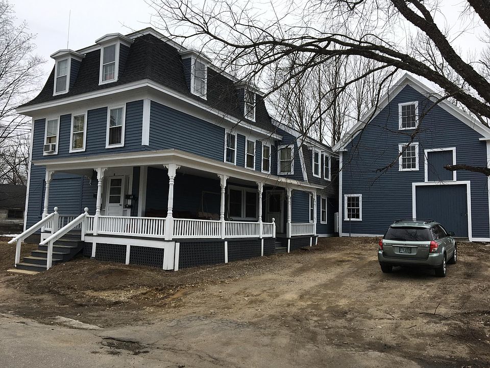 outside view. Parking on right side of building for Apartment 1.
