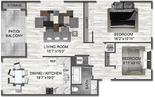 Floor plan Hemlock