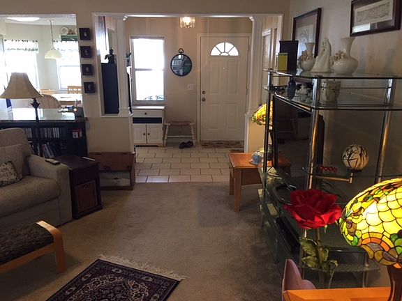 View from front room