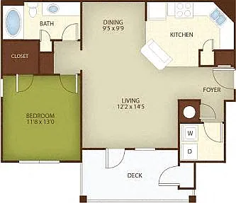 Floor plan The Aspen