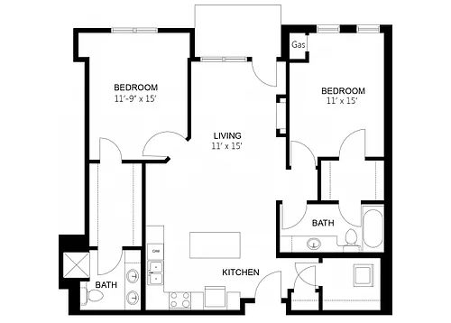 Floor plan Terraine