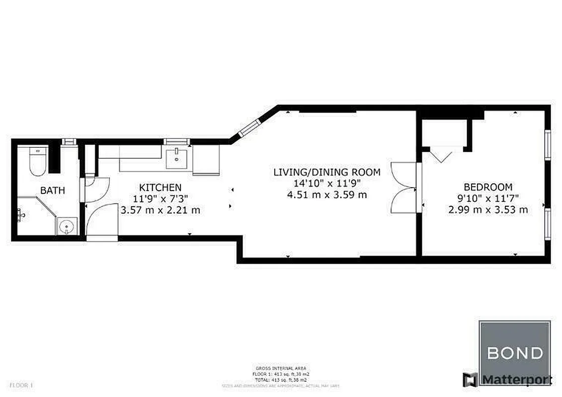 43 Clinton Street #1B in Lower East Side, Manhattan | StreetEasy
