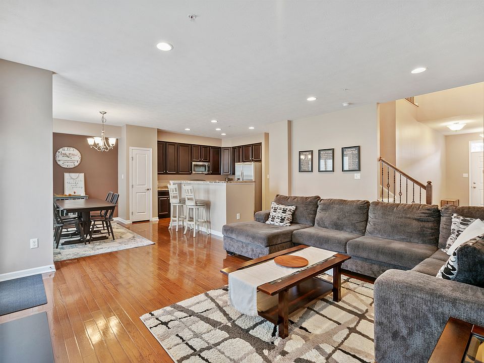 1st floor main room
Open floor plan