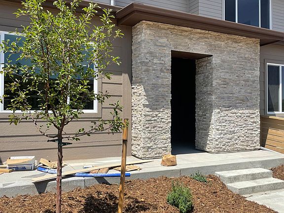 Front entry (taken prior to landscape completion)