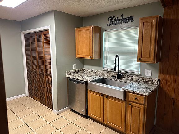 New under mount sink and faucet. Dishwasher. And indoor laundry