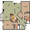 Floor plan 2x2 Gloucester