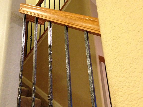 Rod Iron Stair Rails
