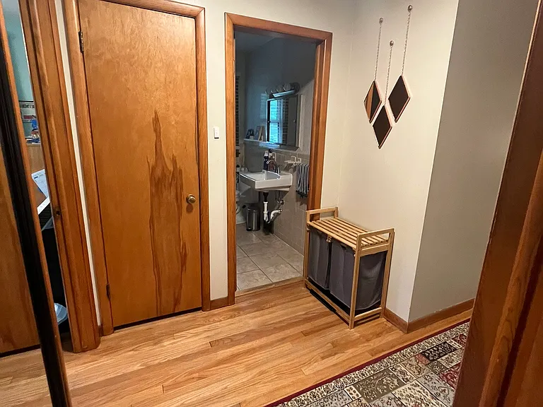 Bathroom and Linen Closet