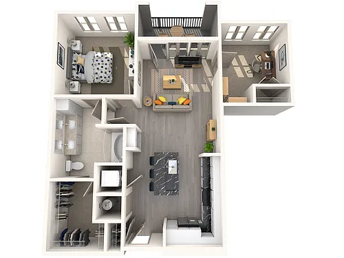 Floor plan A1G