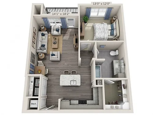 Floor plan A2 HC