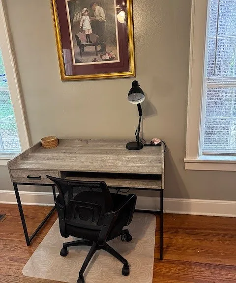 Workspace in Master Bedroom