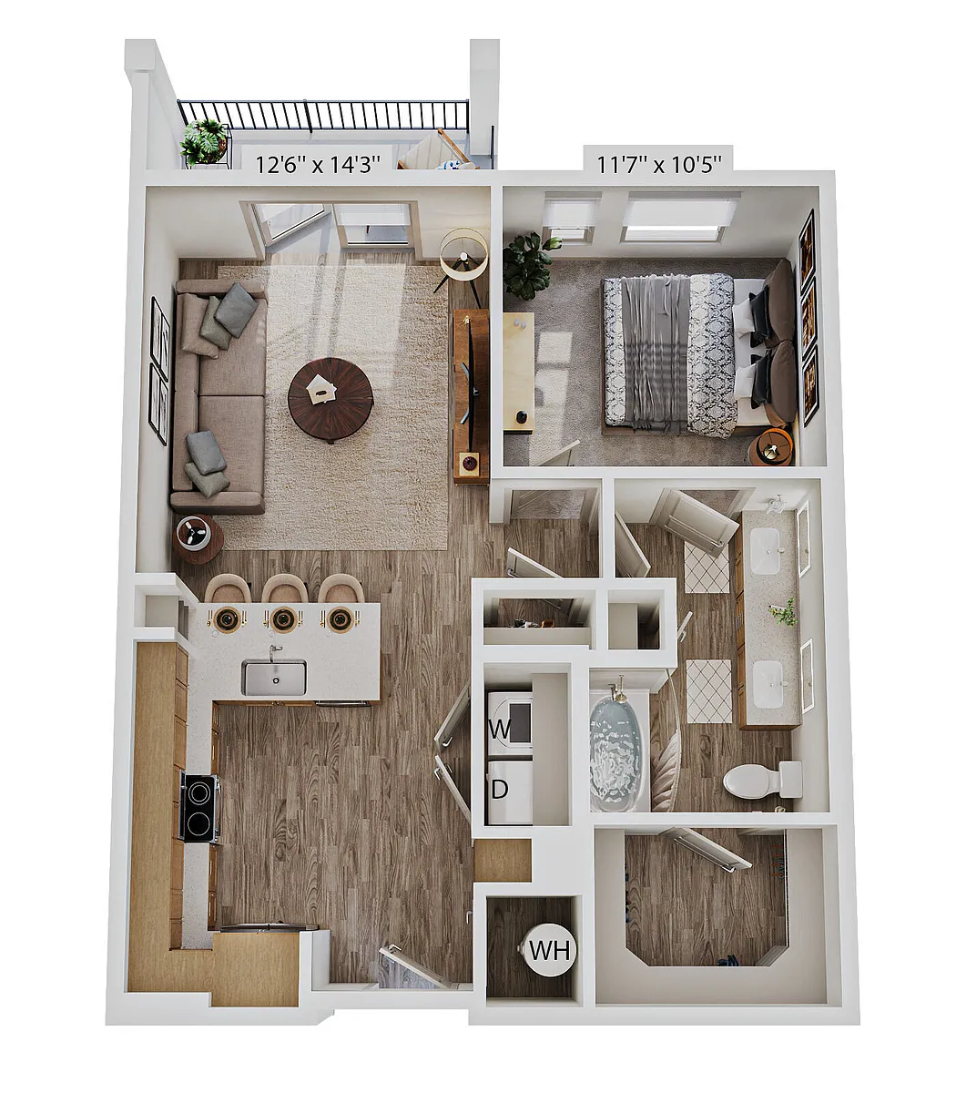 Floor plan A7