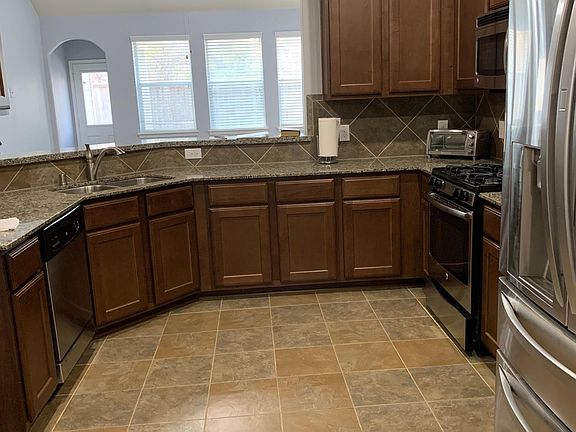 Kitchen counters from casual dining nook