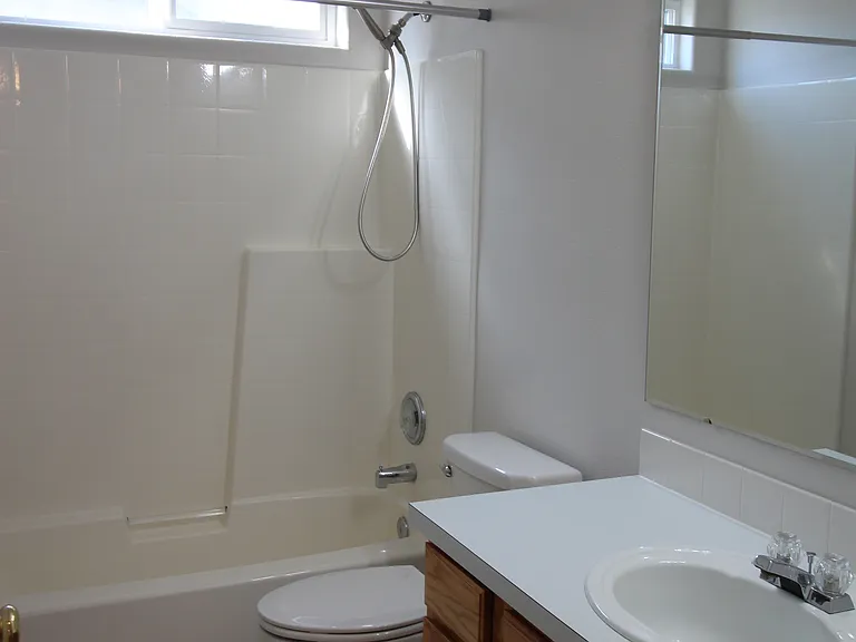 Bathroom with shower/tub combo