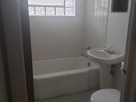 Bathroom. New Medicine cabinet/Mirror coming.