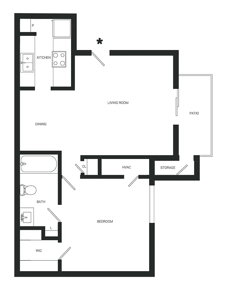 Floor plan Chelsea
