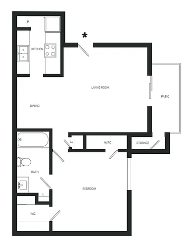 Floor plan Chelsea