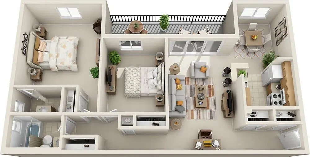Floor plan B4