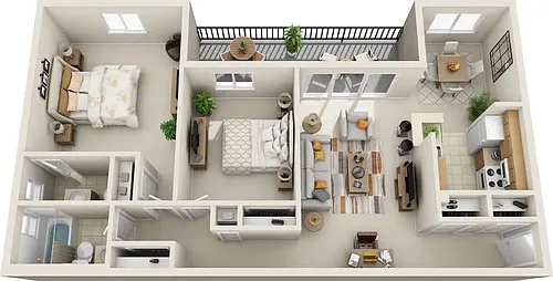 Floor plan B4