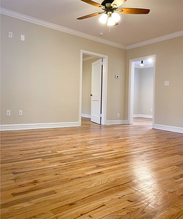 Living room w/refinished hardwood floors