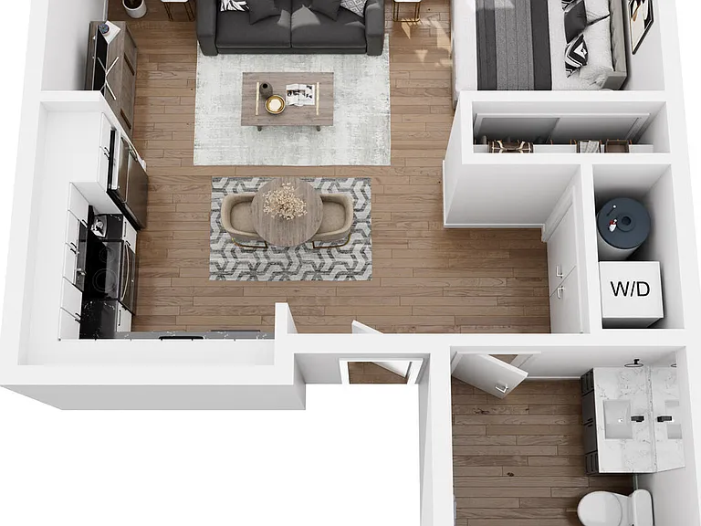 ST.A floor plan Hudson West