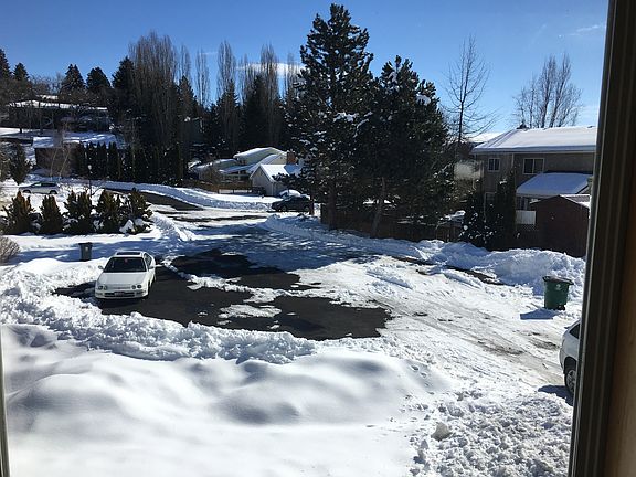 View from front window. 