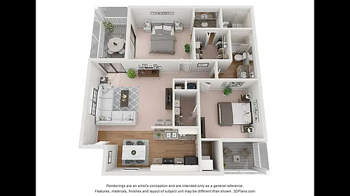 Floor plan The Magnolia