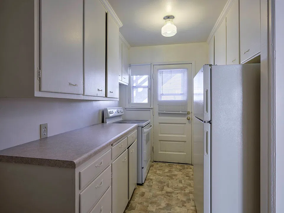 Kitchen in a unit at 5508 Corby.