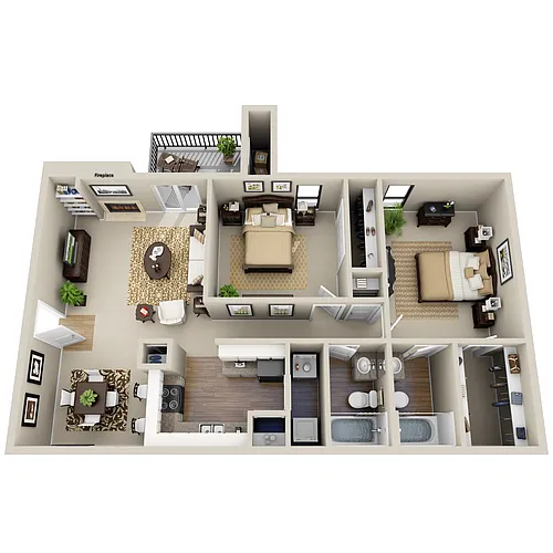Floor plan B1