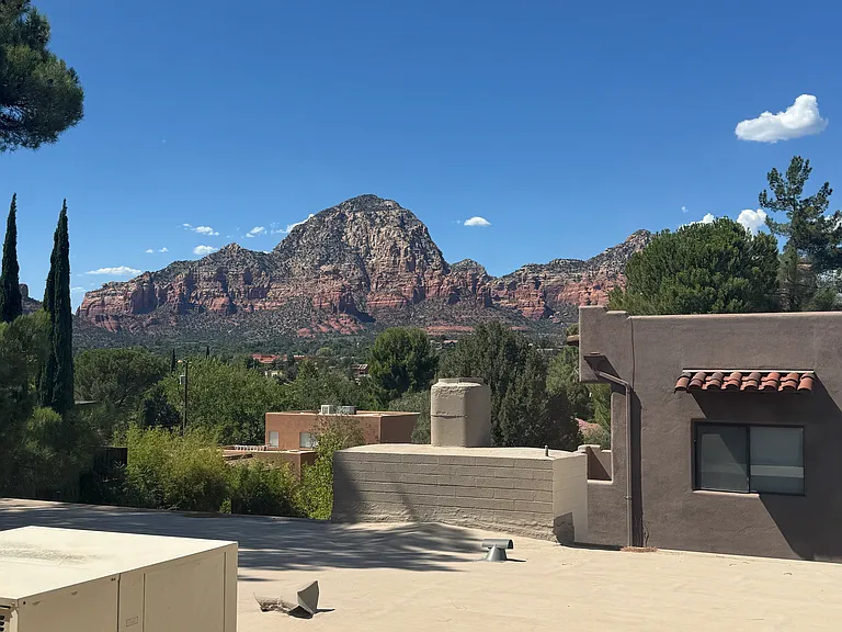 View from kitchen window.