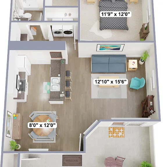 The Birch Floorplan Diagram
