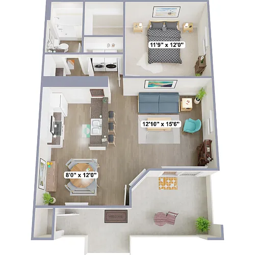 Floor plan The Birch