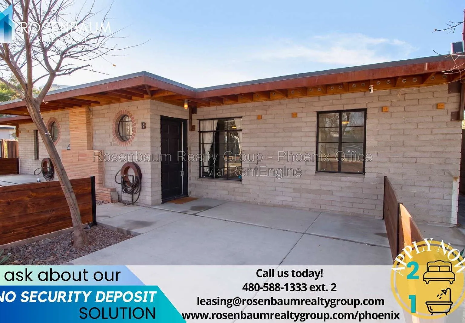 2 bed, 1.0 bath, 825 sqft, $1,600 — Photo 1