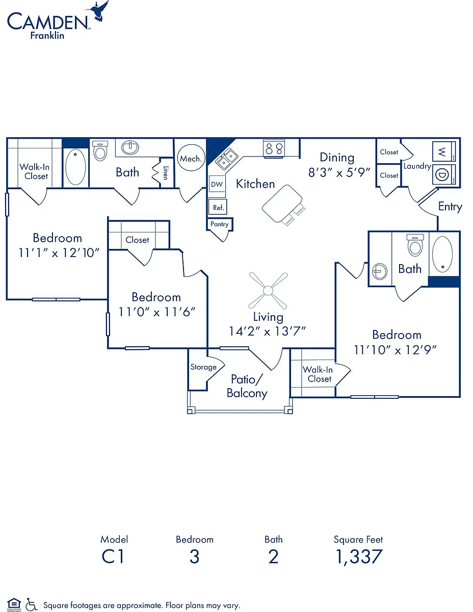 Floor plan C1