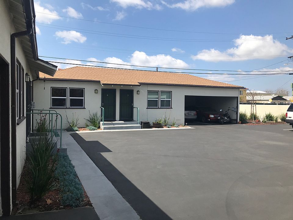 Exterior of complex and entrance to unit #6