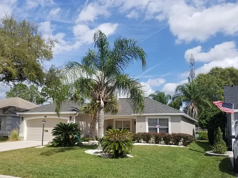 Front of the house