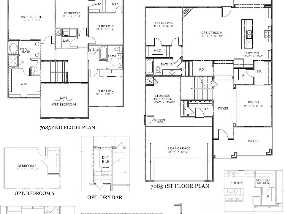 Floor Plan and Options