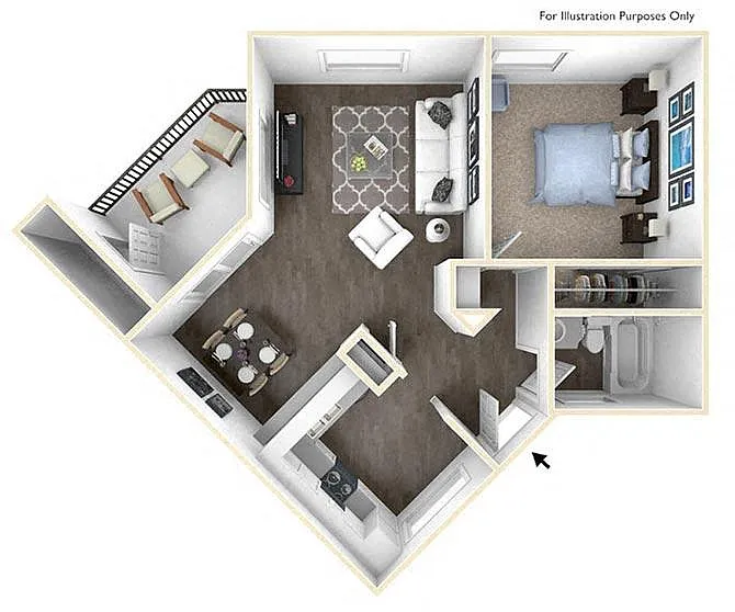 Floor plan Chaparral