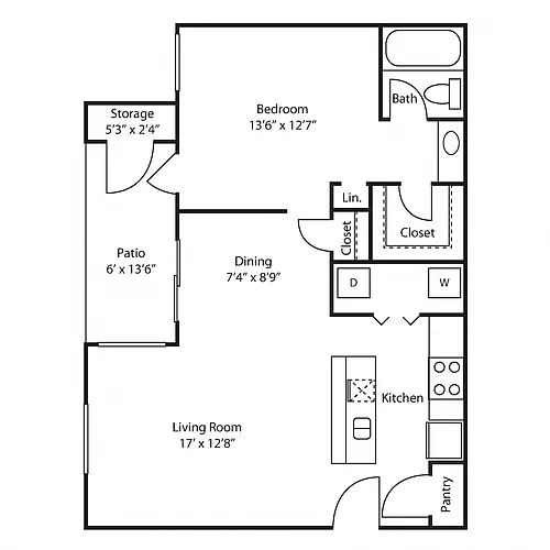 Floor plan Cordoba (Renovated)