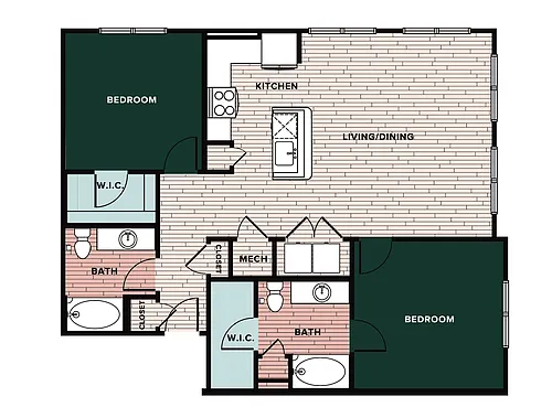 Floor plan B3